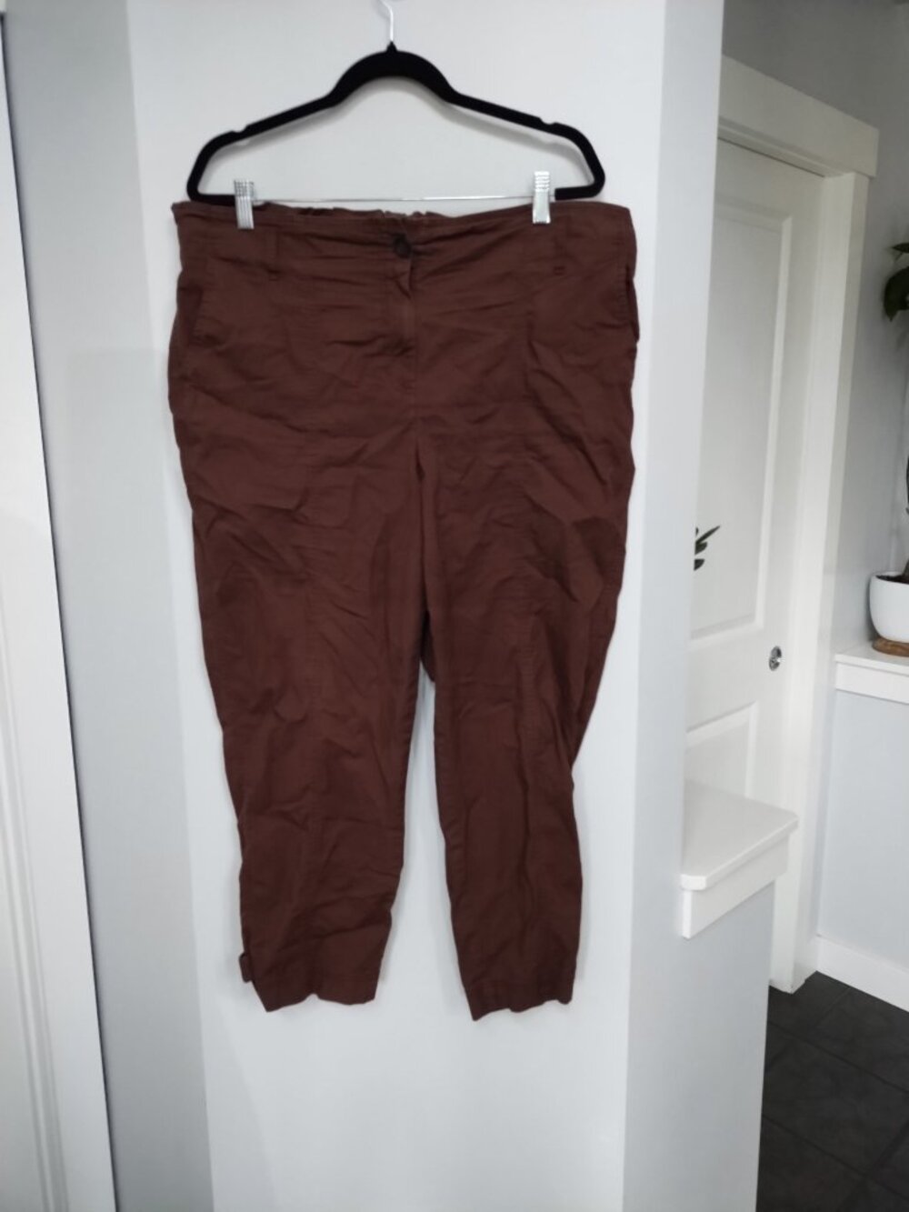 PENN brown cropped capris/pants